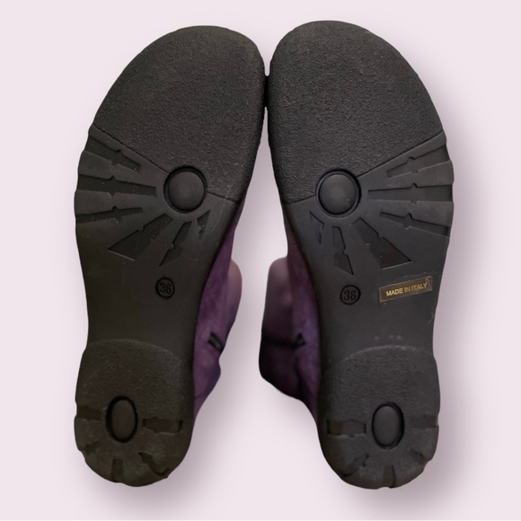 Suede Mid-calf Boots - Picture 7 of 7